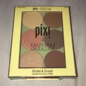Pixi Strobe & sculpt highlight and contour pallet
